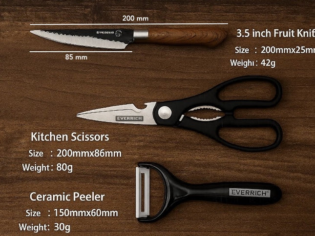 Couteaux kit ceramique