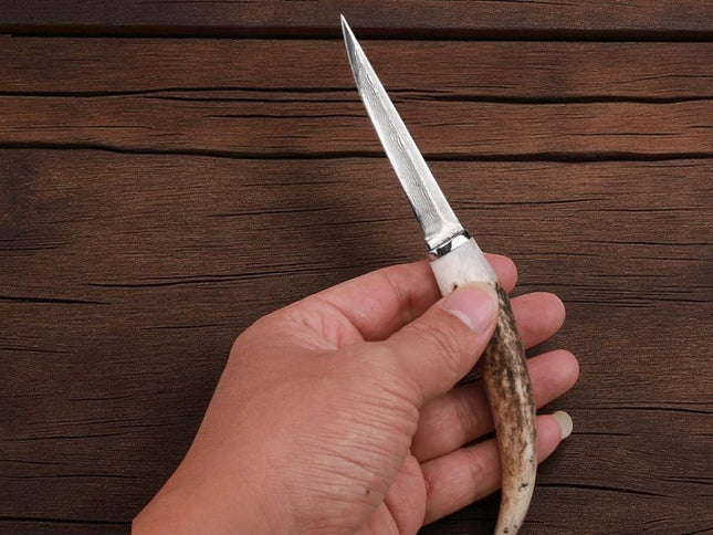 Couteaux manche en bois de cerf