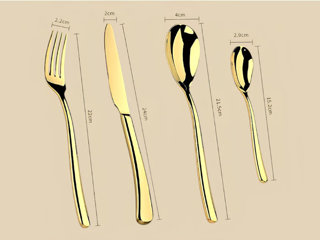 Ensemble fourchette couteau cuillère