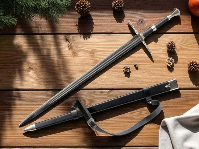 Epee droite ornementale