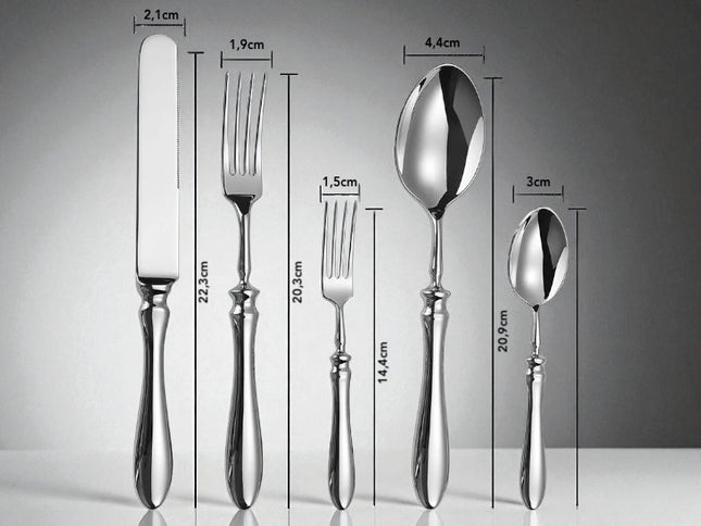 Fourchette deco couteau
