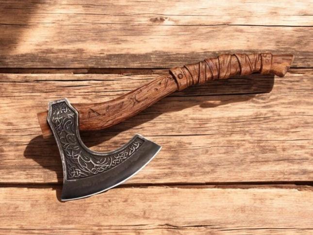 Hache de combat viking