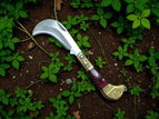 Poignee en bois rouge