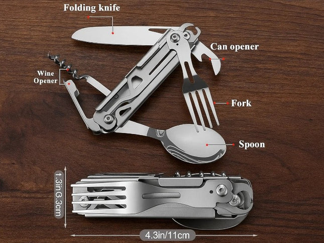 Multifonction couteau camping
