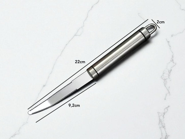 Pamplemousse inox couteau