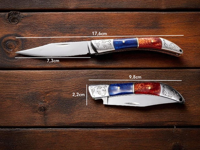 Personnalisable couteau pliant