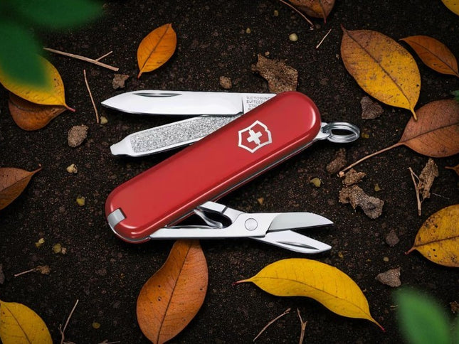 Porte clé style couteau suisse
