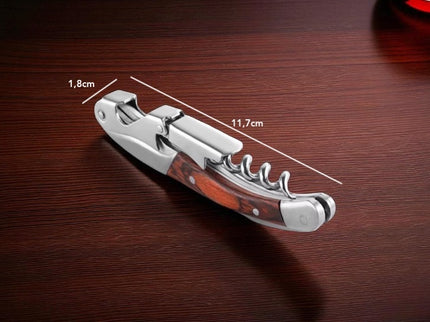 Tire bouchon decapsuleur couteau