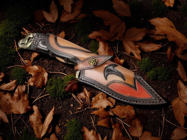 Viking couteau damas