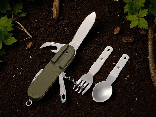 Couteau fourchette militaire